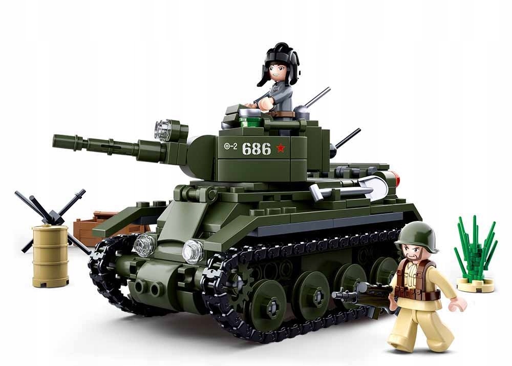 

Klocki Sluban Czołg BT-7 Kom. Leg, Cob