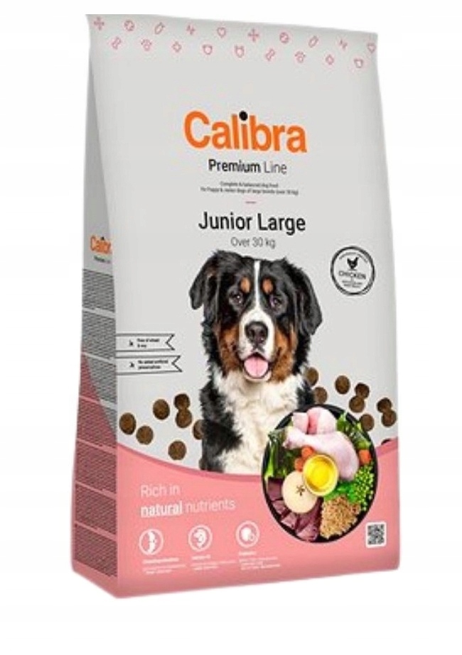 Levně Calibra Dog Premium Line Junior Large pro štěňata velkých plemen 12 kg