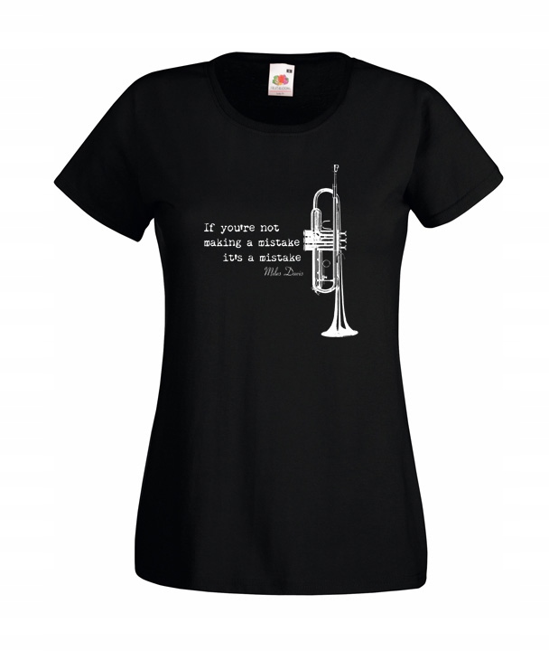 

M Koszulka Damska Jazz Miles Davis Saksofon