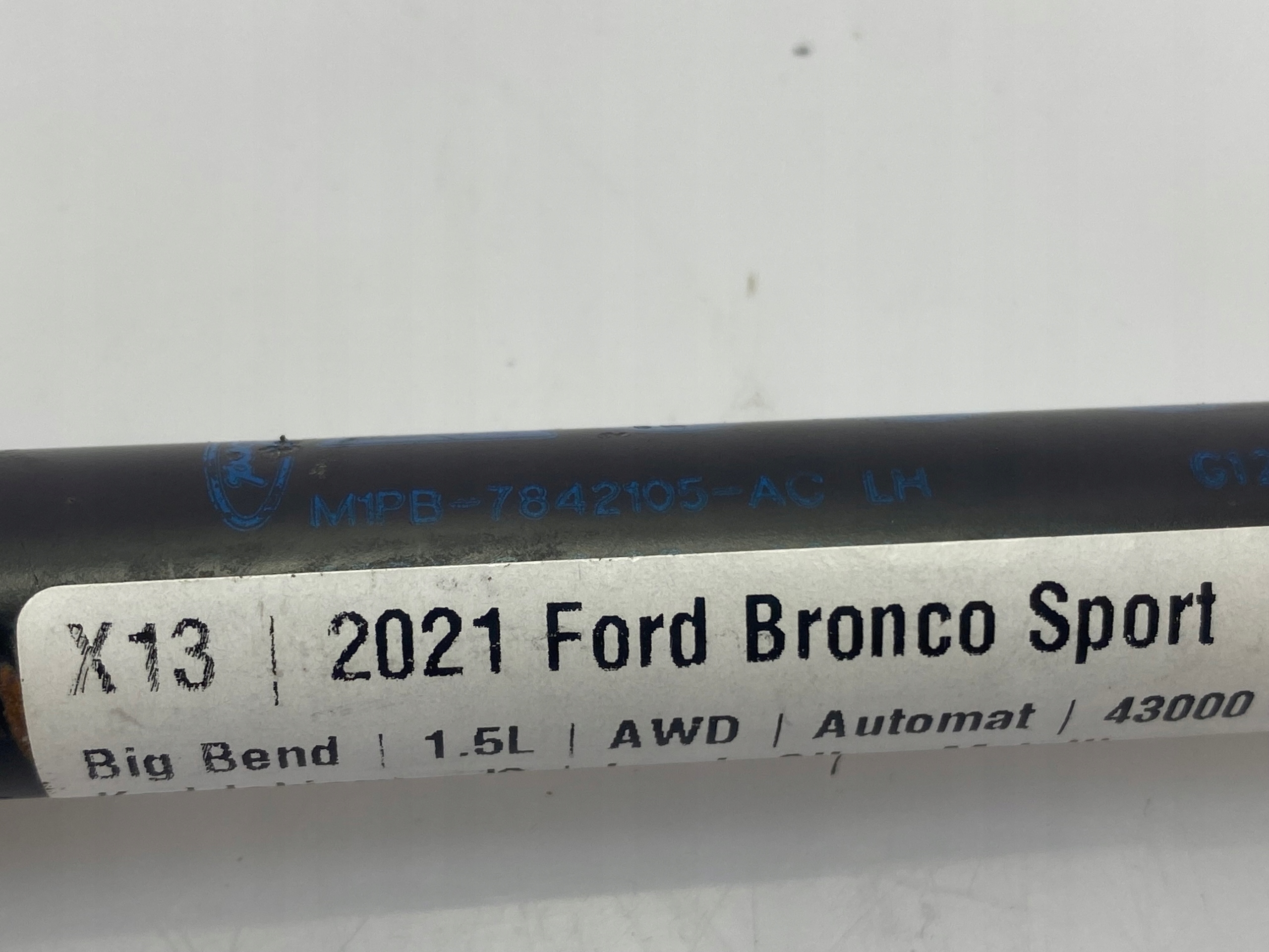 Dämpfer Stoßdämpfer Ford Bronco Sport 2020+