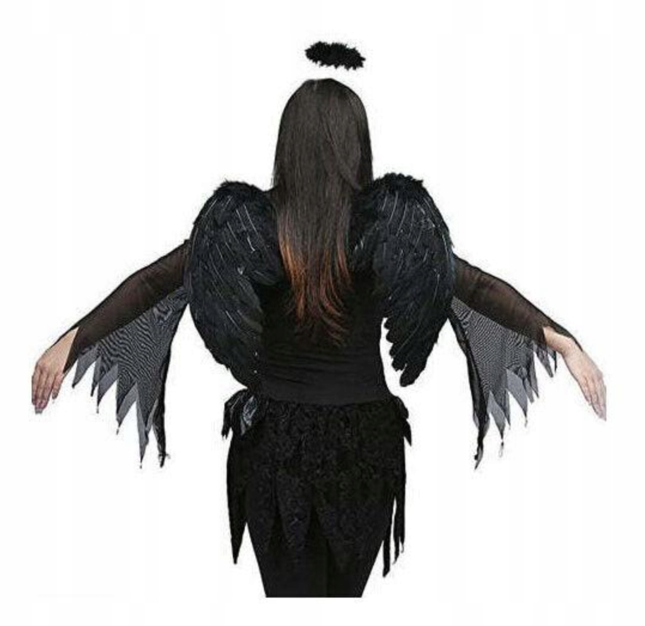 Kostým Padlý anděl pro ženu Halloween L
