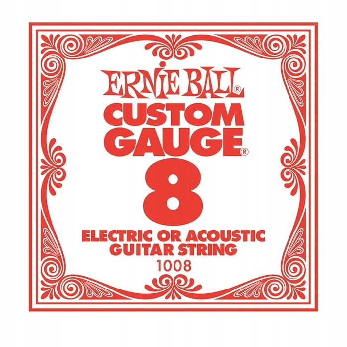 Ernie Ball 1008 struna pojedyncza