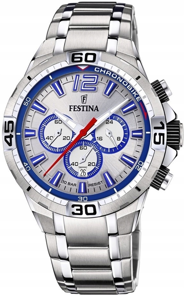 Festina 20522/1 pánské sportovní hodinky na kolo z oceli
