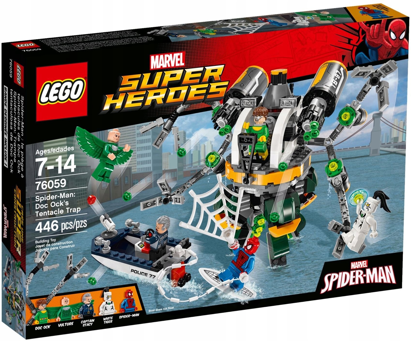 Lego Heroes 76059 Past s chapadly Doc Ocka Nové