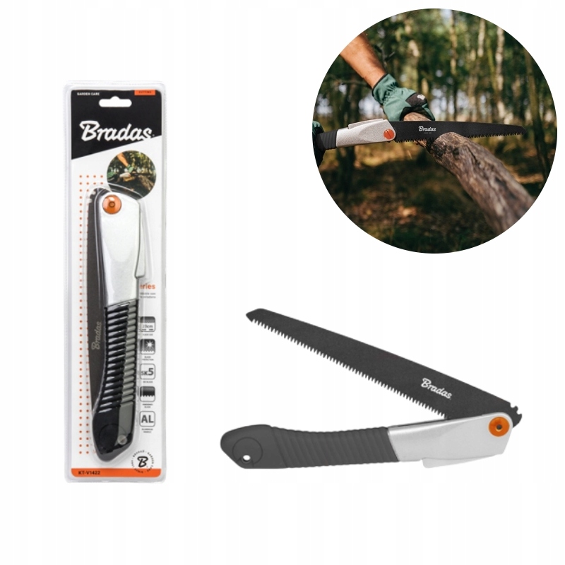 

Piła Ręczna do Gałęzi Bradas 23cm V-Series Razor