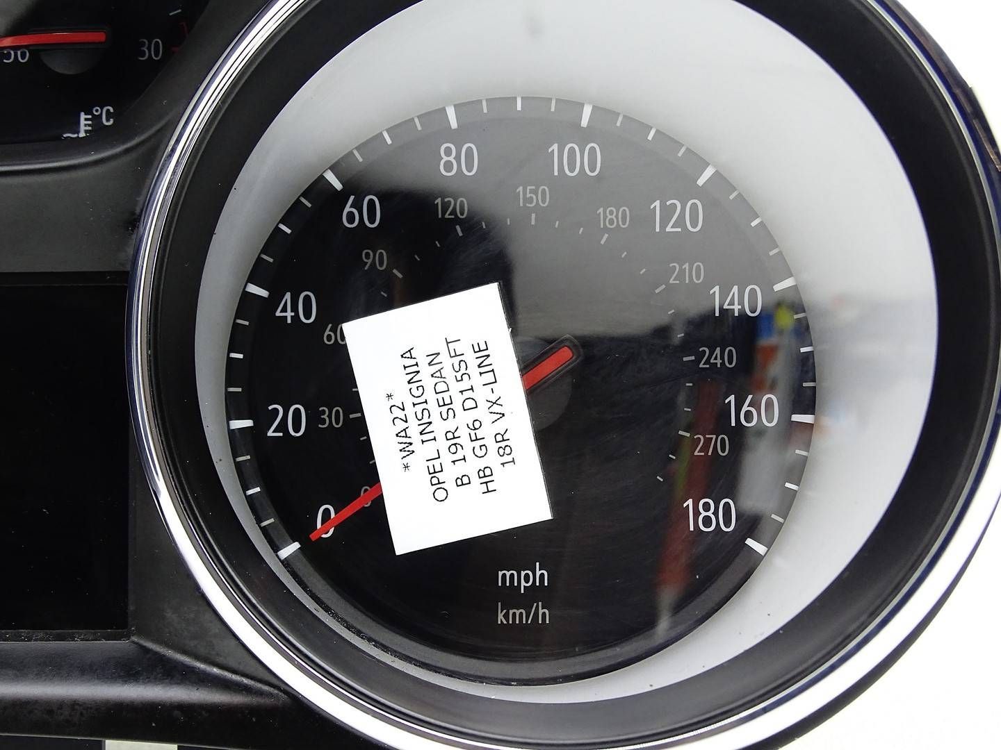 dials dials OPEL INSIGNIA B 2.0 CDTI 39187101