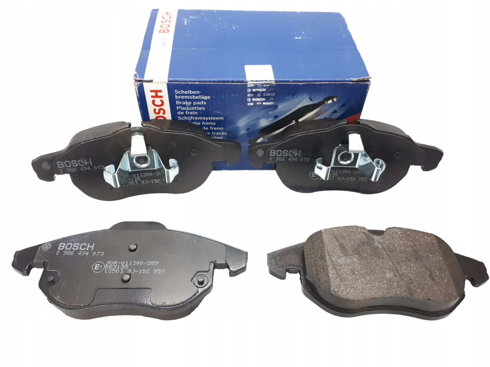 KLOCKI HAMULCOWE OSI PRZÓD FIAT CROMA OPEL ASTRA H SIGNUM VECTRA C ZAFIRA