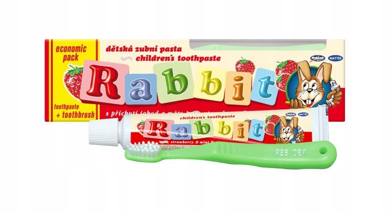

Mattes Pasta Dla Dzieci 45G Szczoteczka Rabbit