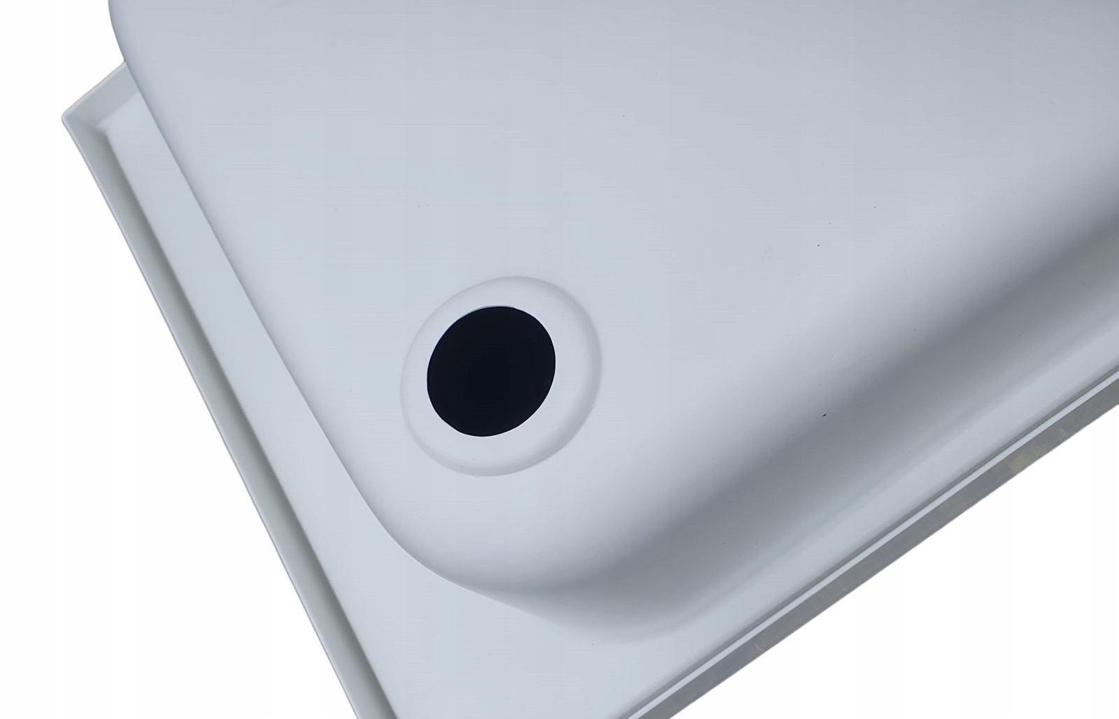 ZLEW UMYWALKA BIAŁA NAROŻNA Z PÓŁKĄ PO PRAWEJ Numer katalogowy części 70-517700