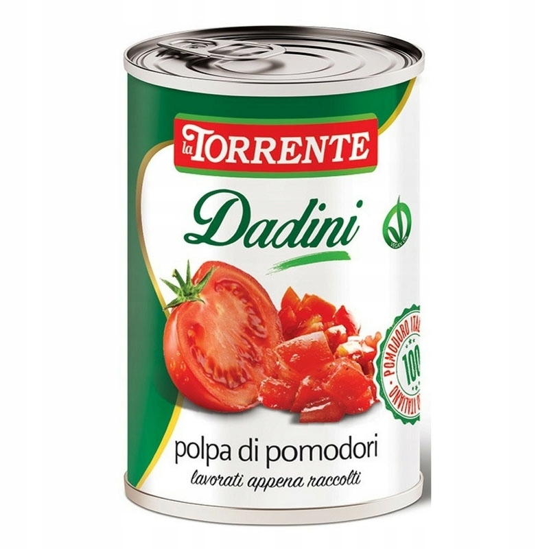 Levně Torrente Dadini Polpa 400 g pyré z italských koktejlových rajčat