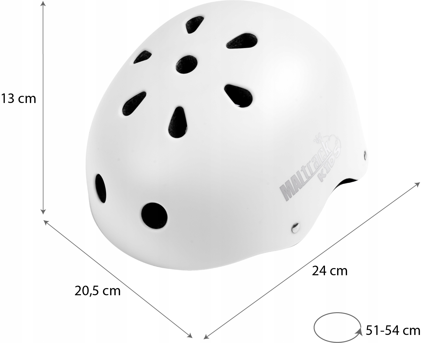 KASK DLA DZIECKA NA ROWER ROLKI ŁYŻWY REGULOWANY Z WENTYLACJĄ LEKKI 51-54CM EAN (GTIN) 5901924233169