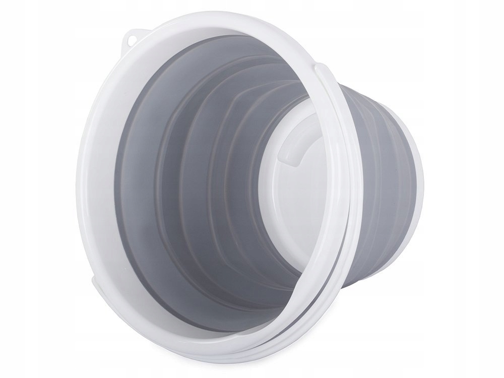 SILIKONOWE SKŁADANE WIADERKO WIADRO NA WODĘ TURYSTYCZNE PODRÓŻNE 5L Rodzaj wiadro