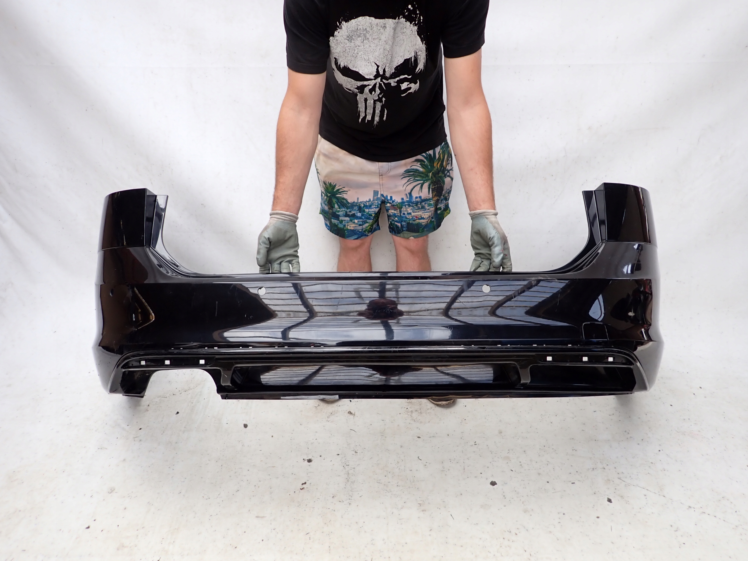 VW GOLF 7 VII 5G9 R-LINE 13- KOMBI ZDERZAK TYŁ TYLNY 4PDC