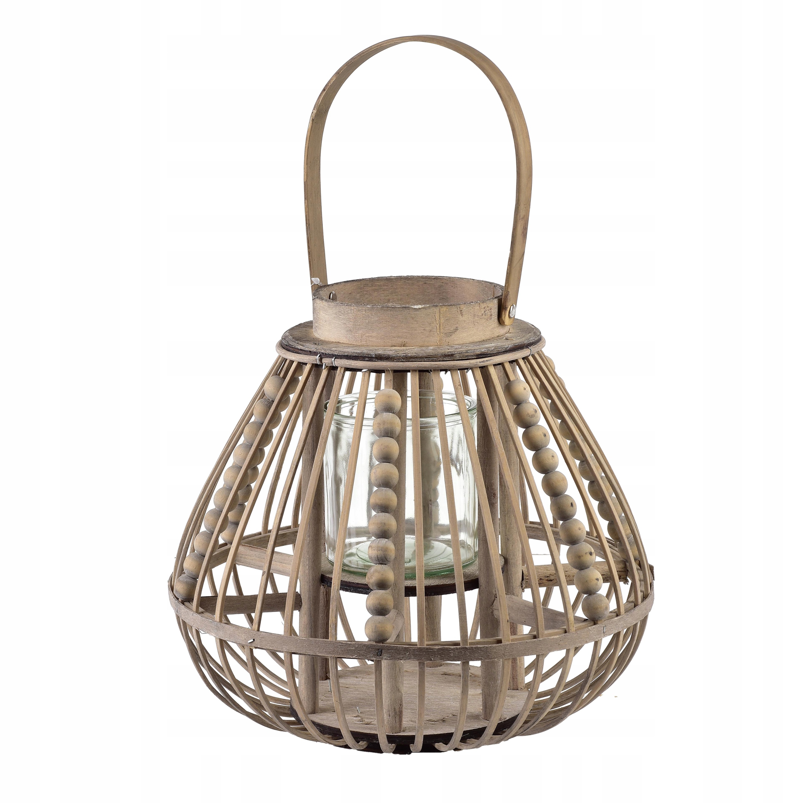 Lucie Grey Lampion 30x28 cm