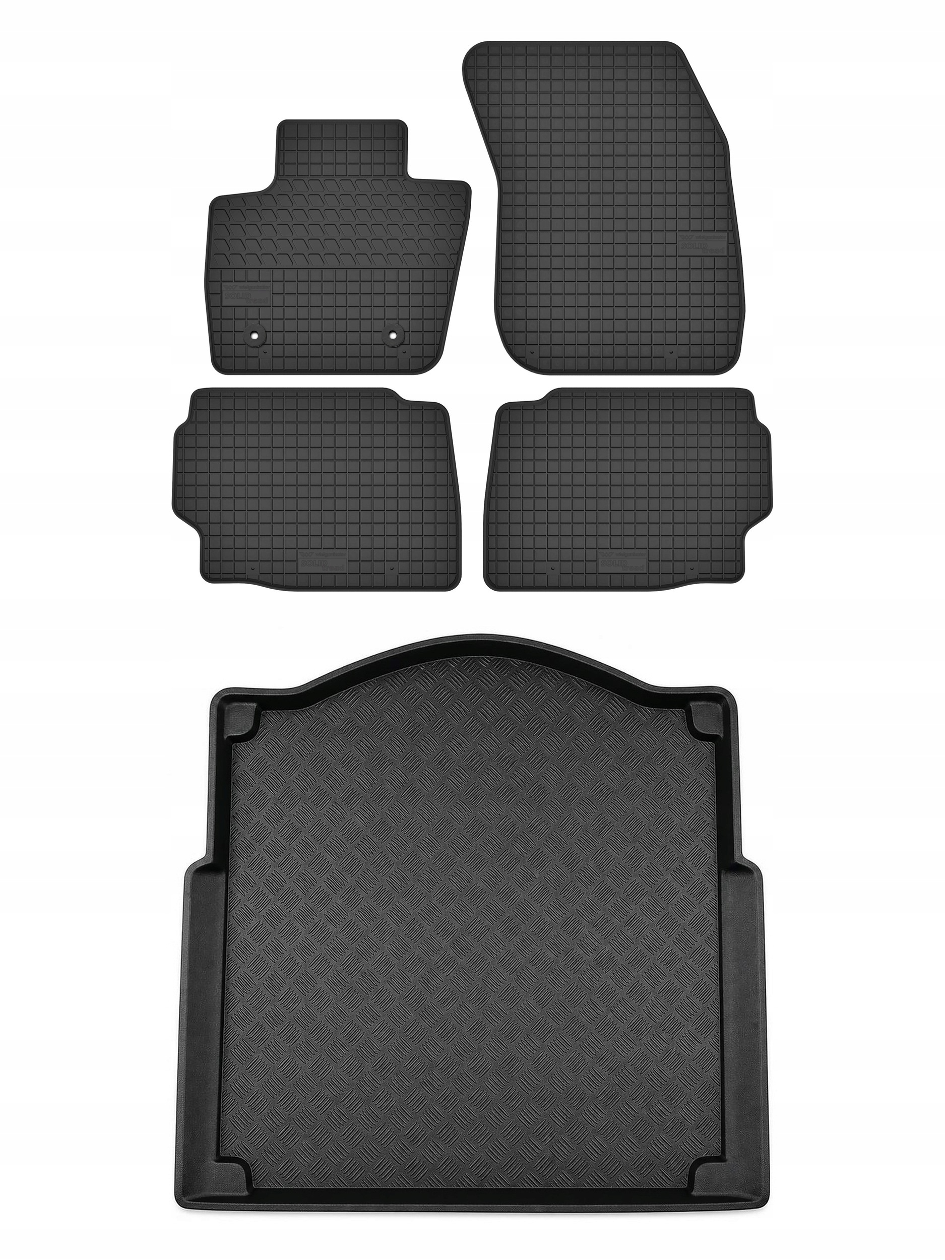 Gumové rohože SolidTread rohožka do kufra pre: Ford Mondeo MK5 2015-2020