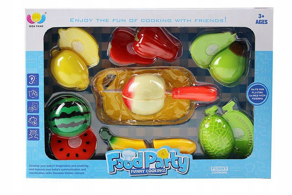 

Zestaw owoców i warzyw do krojenia na rzepy