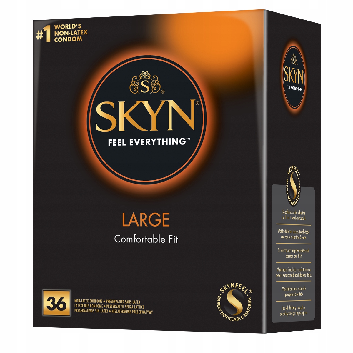 

Prezerwatywy Unimil Skyn Large 36 szt. Bez Lateksu