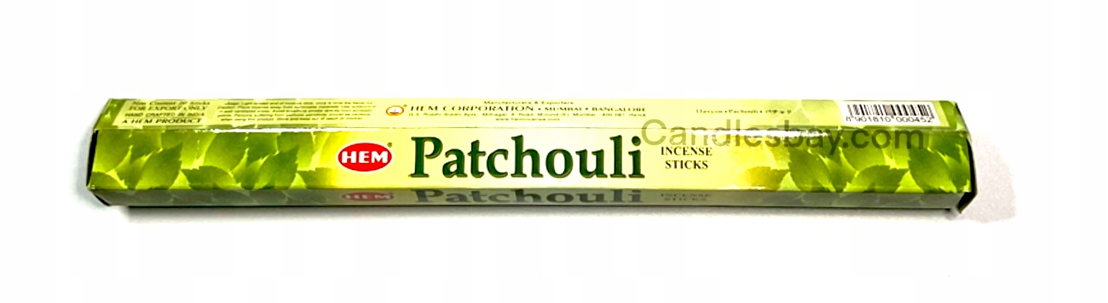 Kadzidełka indyjskie PATCHOULI PACZULA 20SZT HEM