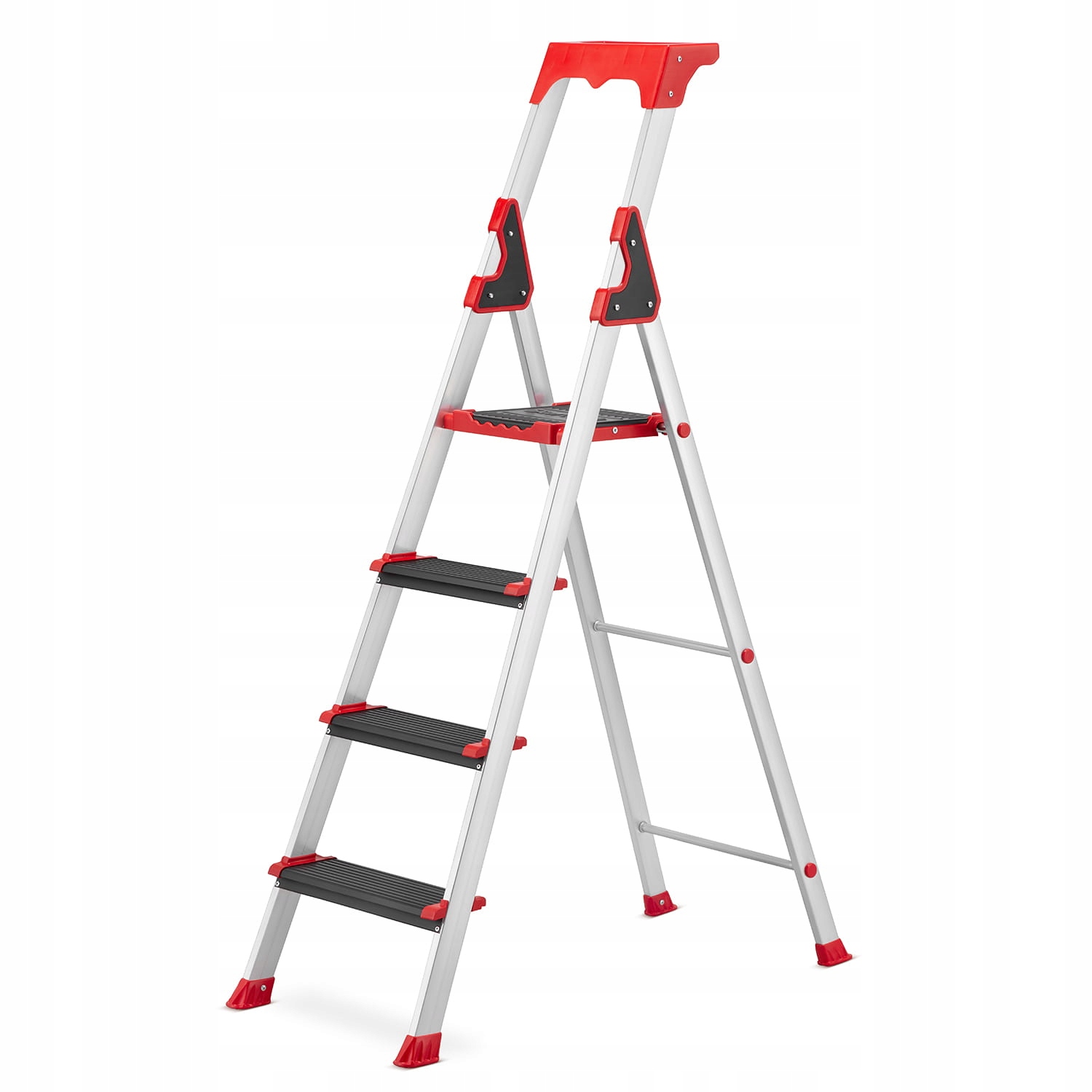 Drabina aluminiowa montażowa magazynowa profesjonalna HIGHER ALU 4 — 9