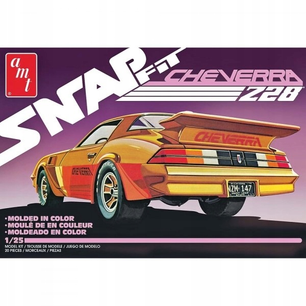Model plastikowy - Samochód Cheverra Custom 1980 Camaro Z28 - AMT