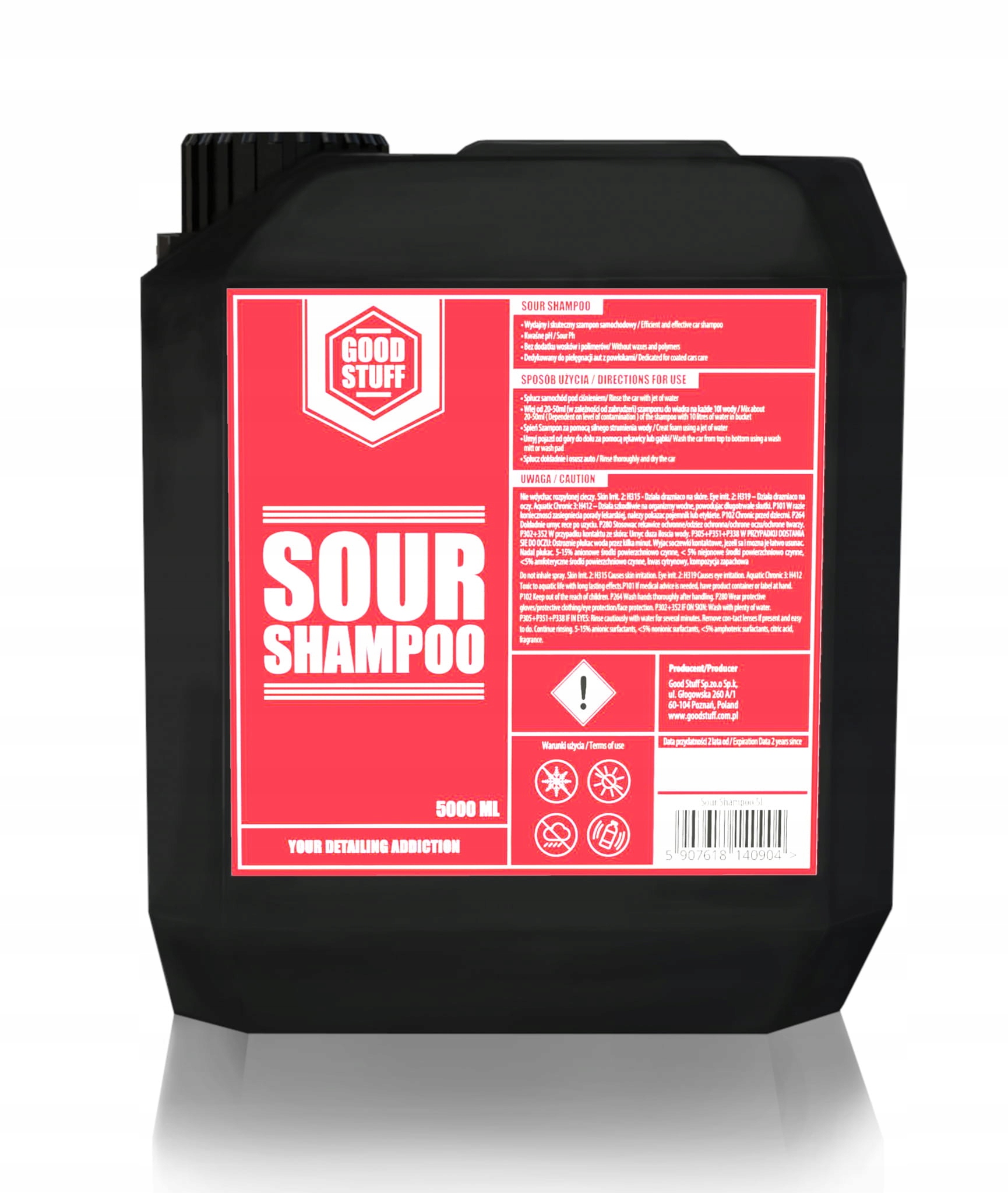 Good Stuff Sour Shampoo автомобильный шампунь 5л