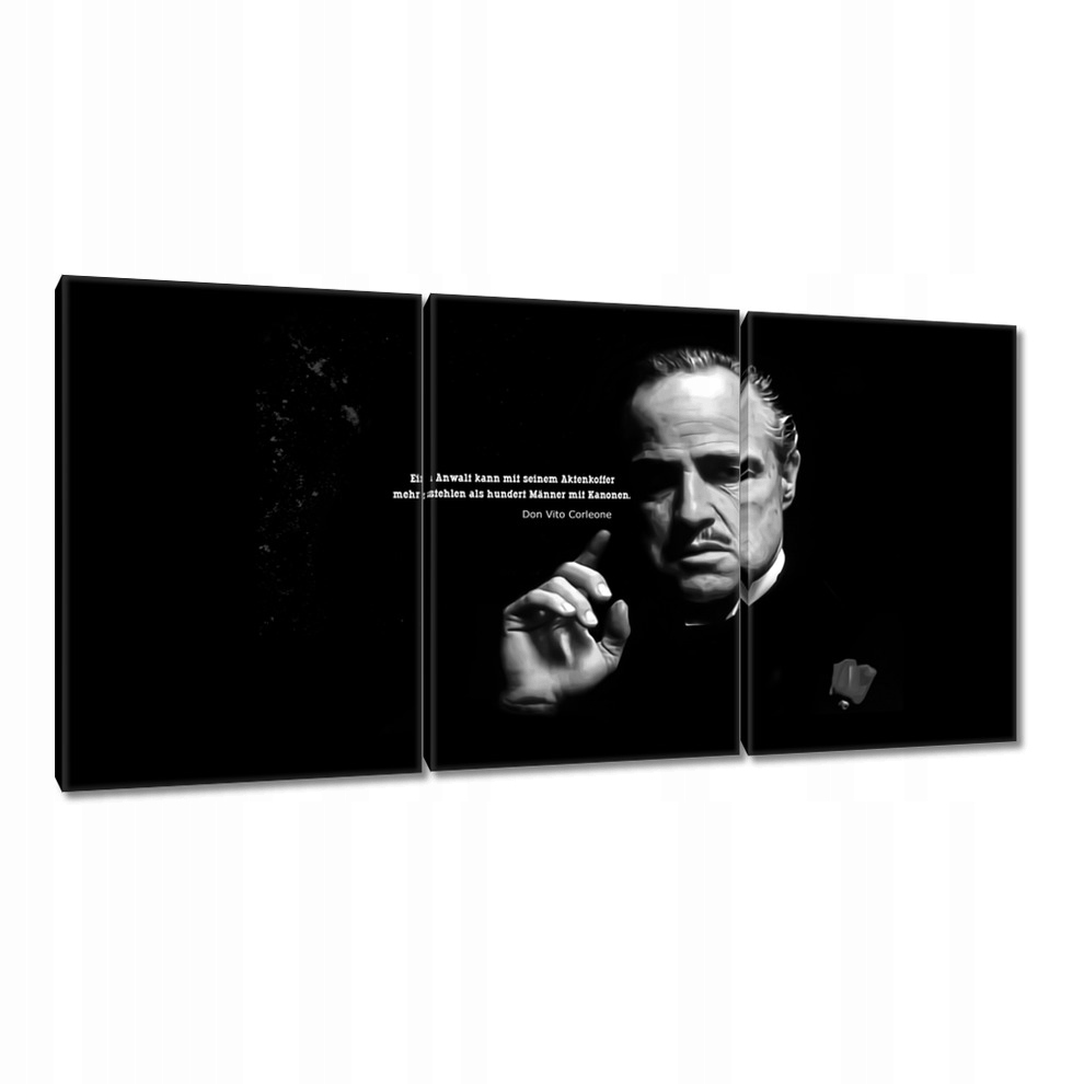 

Obrazy 120x60 Cytaty z Ojca Chrzestnego