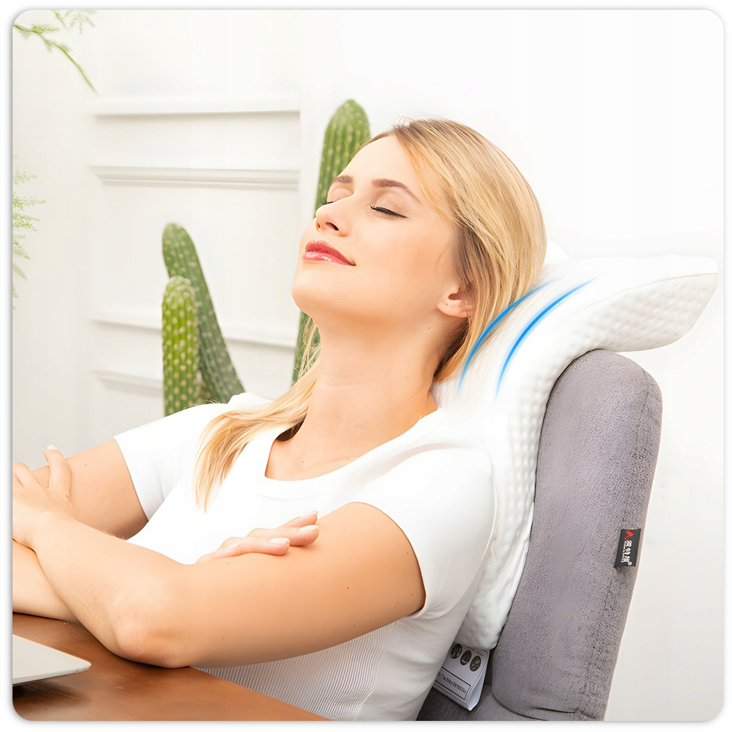 PODUSZKA ORTOPEDYCZNA PROFILOWANA DO SPANIA Z PIANKI MEMORY DUŻA XXL Wyrób medyczny nie