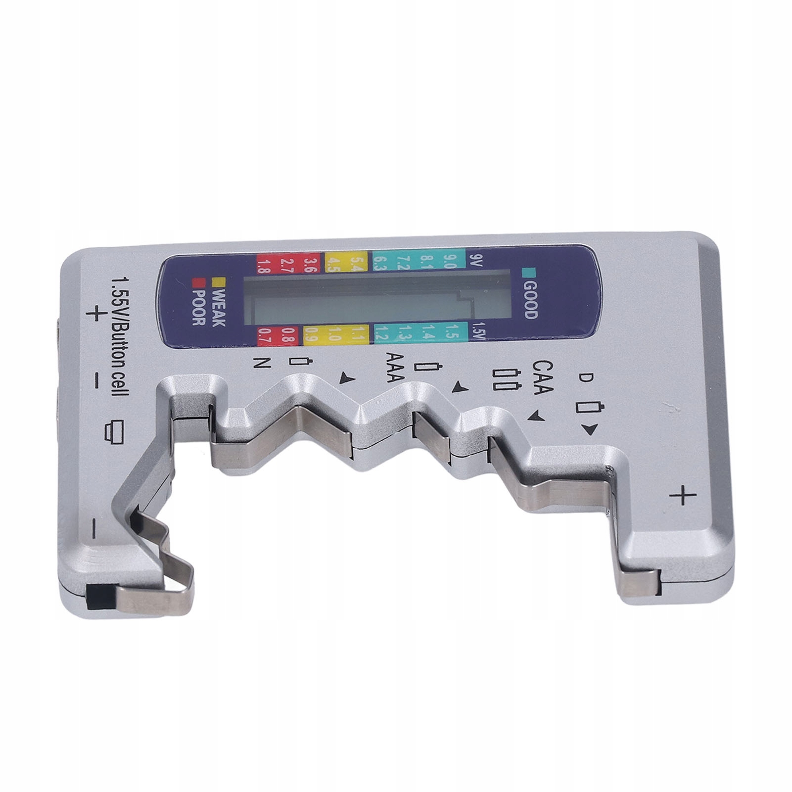 Cyfrowy tester akumulatorów ABS LCD Scd Button Cell Checker dla IE