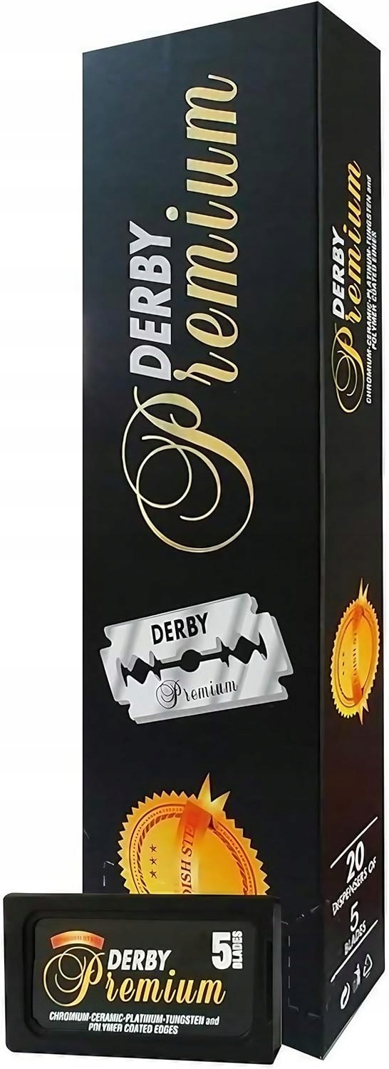 Derby Čepele na holení 100 kusů pro normální pokožku