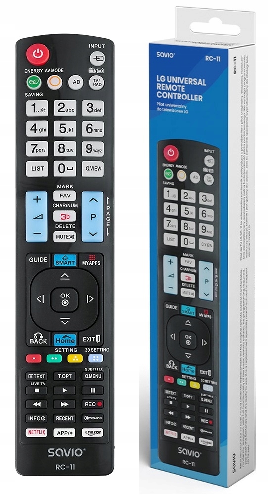 

Pilot Uniwersalny Zamiennik Tv Lg 3D do Telewizora