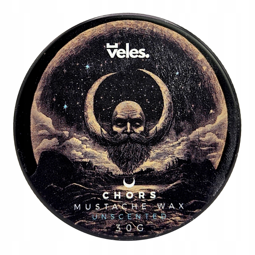 Bezzápachový vosk na vousy Veles Chors Strong Mustache Wax 30 g