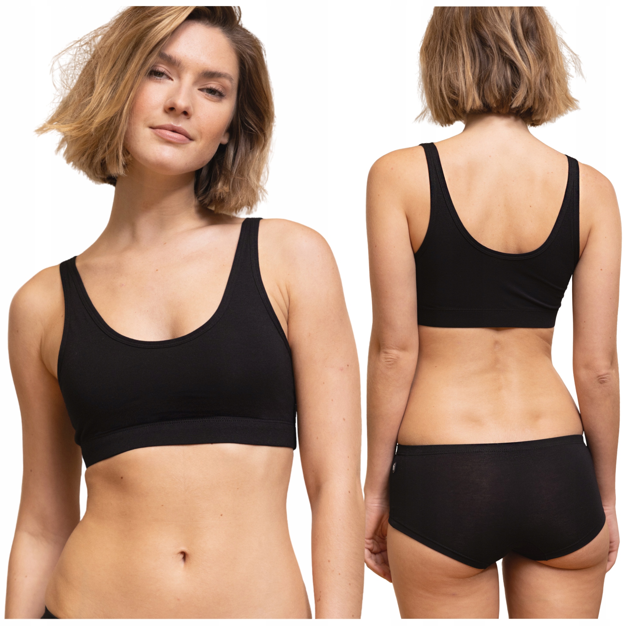 Podprsenka braletka top pohodlný přírodní materiál Nvc Bralette Like It L