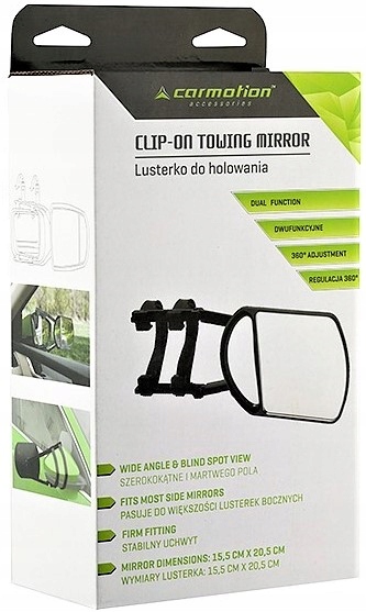 DODATKOWE LUSTERKO DO HOLOWANIA PRZYCZEPY NAKŁADKA Marka CM
