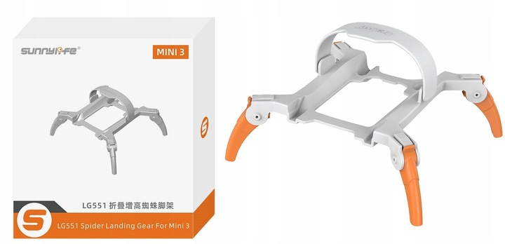Sada pro zvýšení podvozku Sunnylife pro Dji Mini 3 (MM3-LG551) Spider Landing