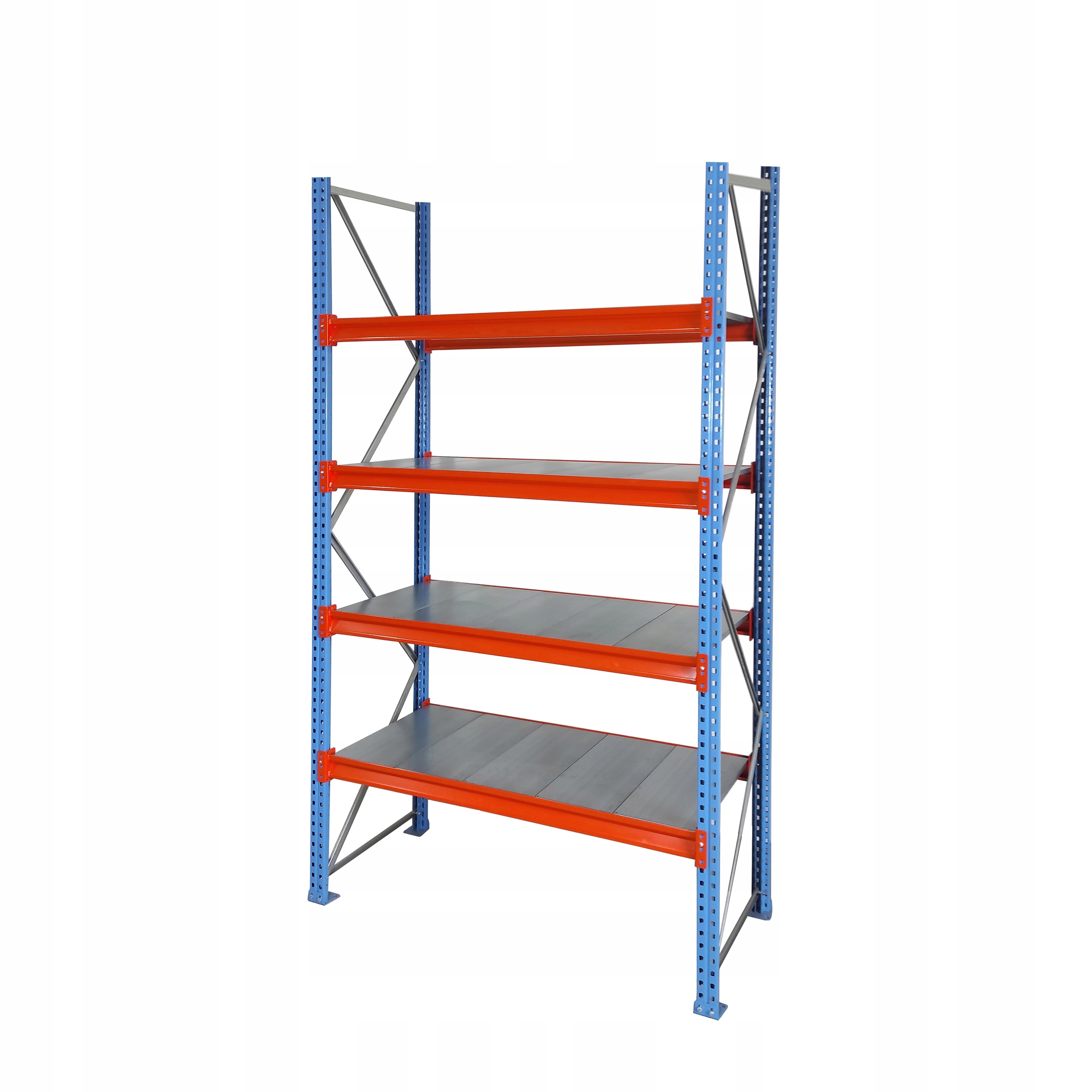 Regał Magazynowy Metalowy Mocny 4 Półki 280KG H=3000MM MRTK-39 z deklaracją