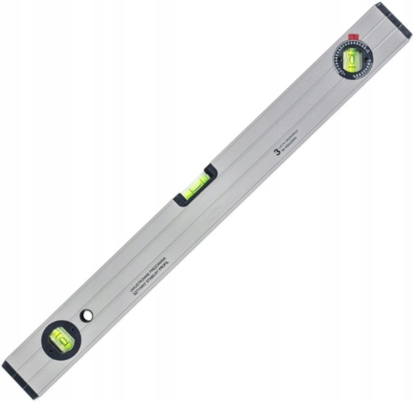Profesionální Hliníková Vodováha 3 Libelle Úhloměr Frézovaná 150 cm