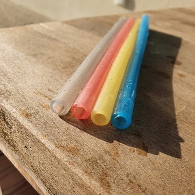 Fommi Słomki Silikonowe Wielorazowe 4szt Długość 20 cm