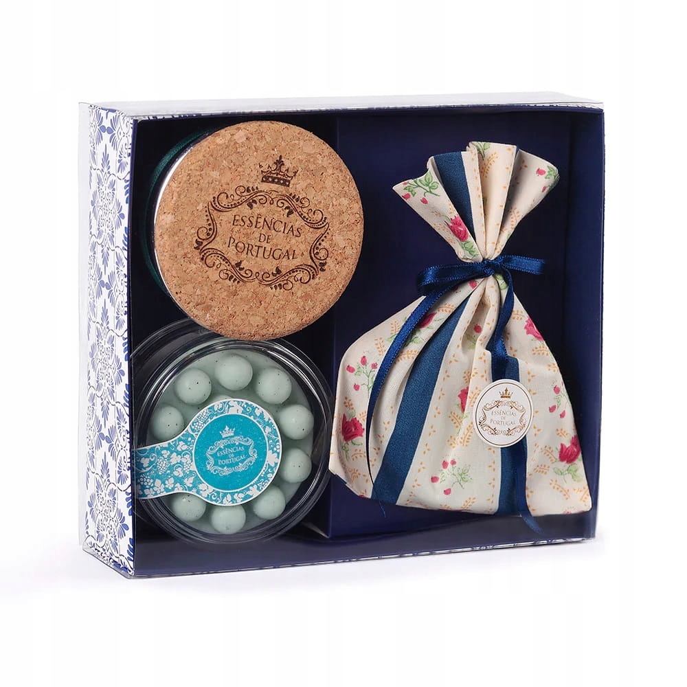 Fialkový set Essencias de Portugal – 4 mýdla