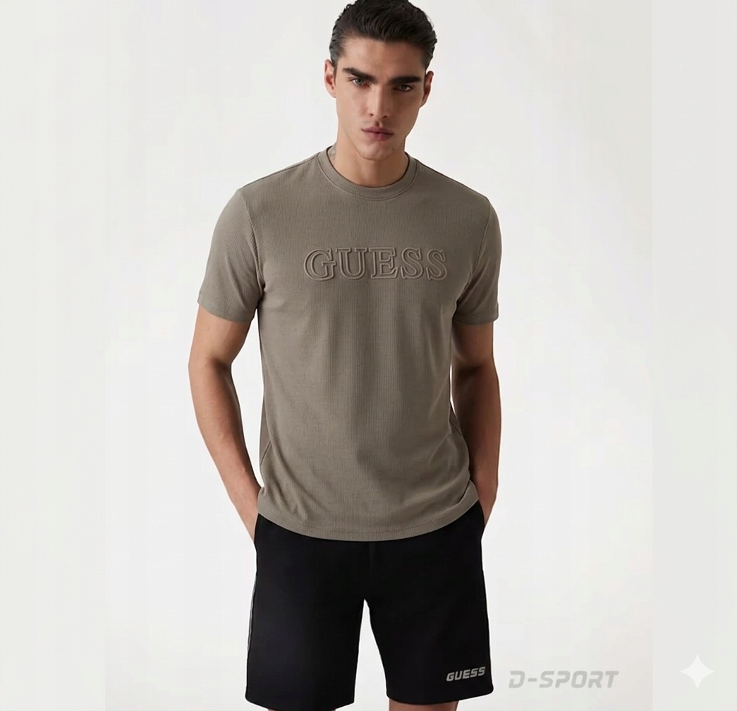 Pánské triko Guess ss alphy t-shirt