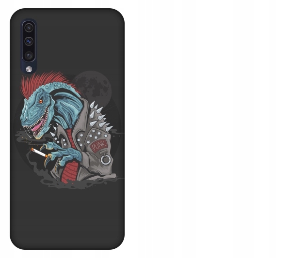 

Etui pokrowiec Samsung Galaxy A50 Punk dinozaur