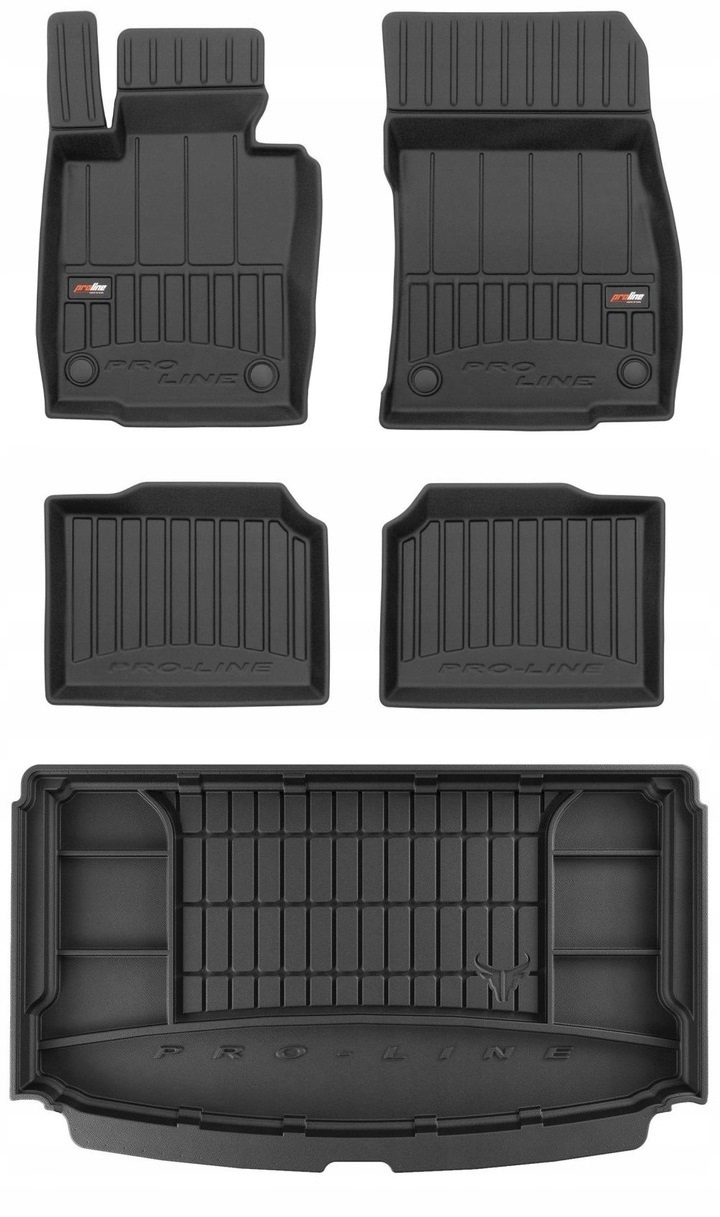Set 3D gumové rohože Mini Countryman 1 2010-2016 g
