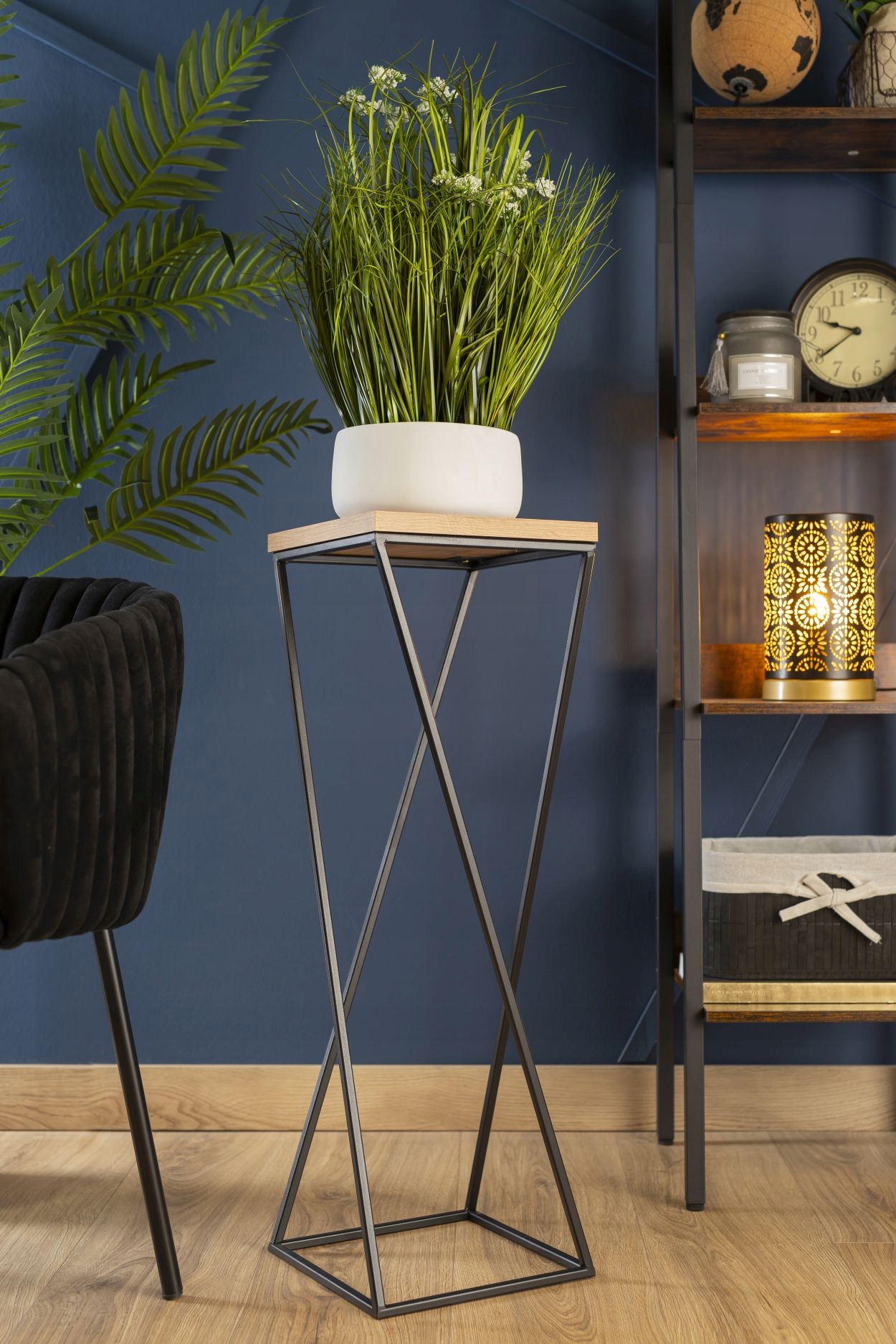 KWIETNIK STOJAK NA KWIATY STOJĄCY 70 CM NA ROŚLINY Kod producenta 10-1631-70-MDF