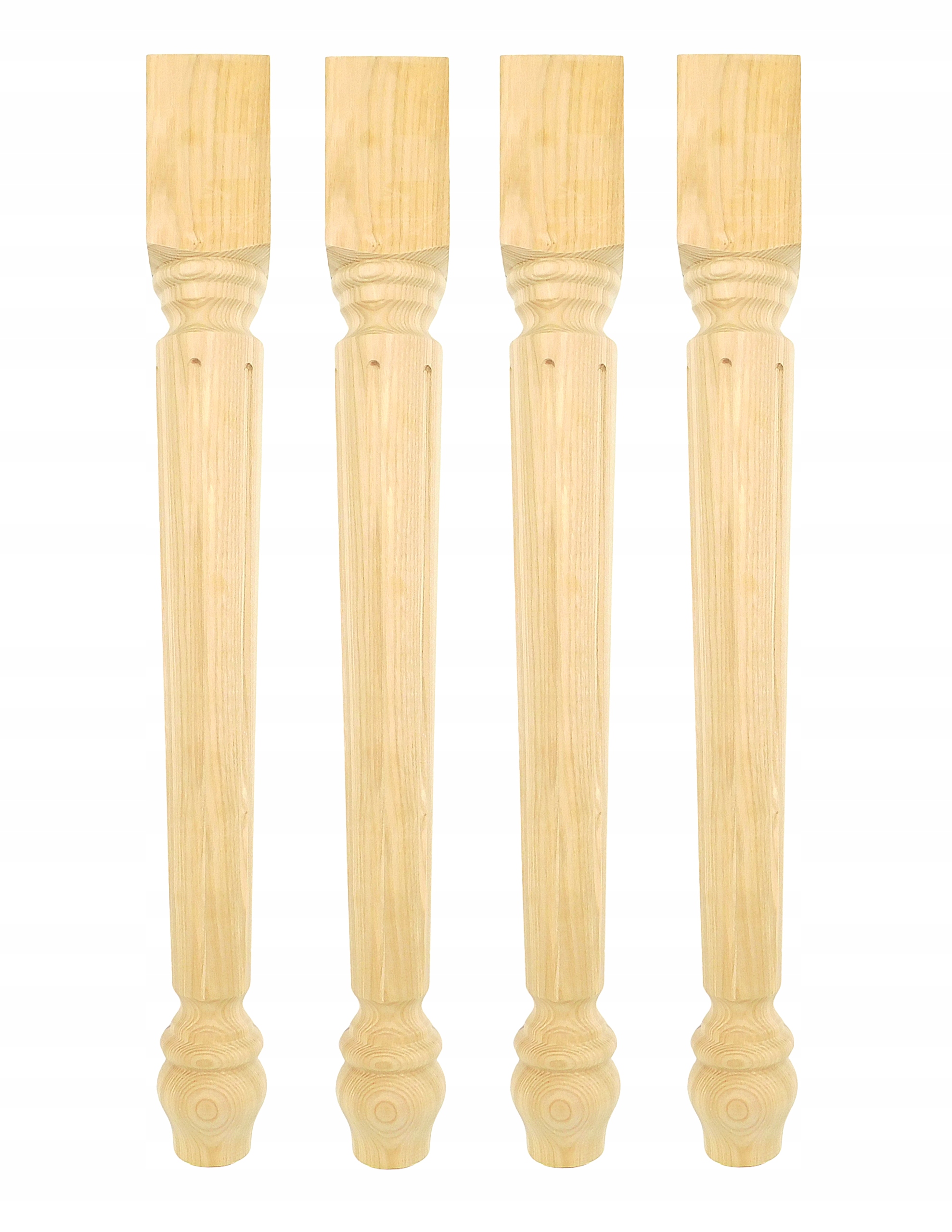 Drevená noha k stolovej doske, stolová noha 72 cm, surová buk