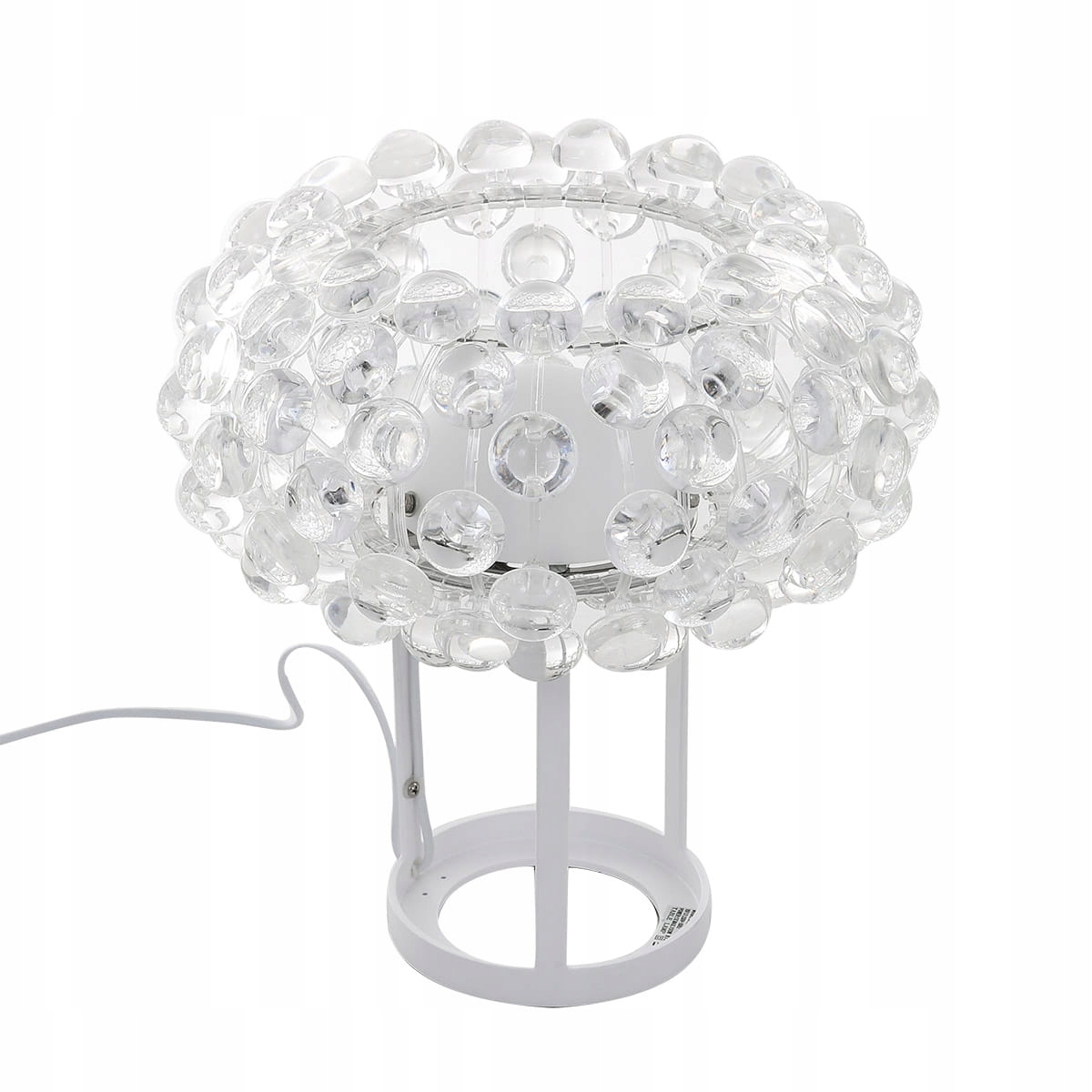 Stolová Led lampa Italux Lorna moderná biela