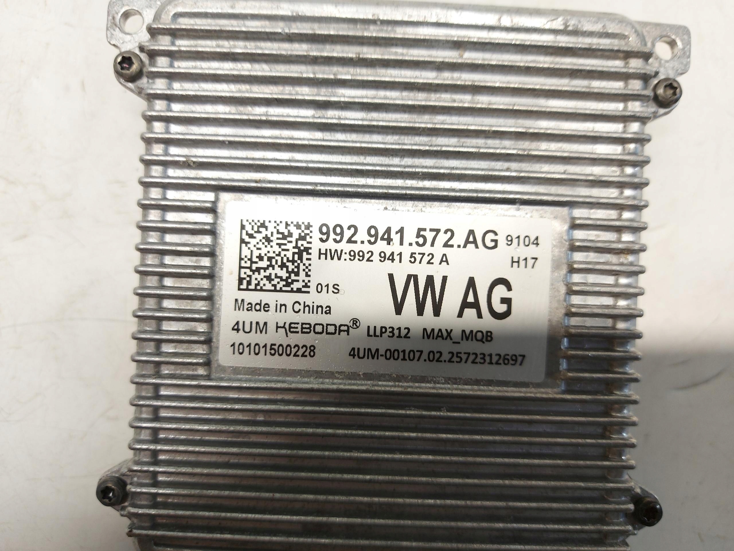 VW ID5 GTX control unit lights left front 992941572AG
