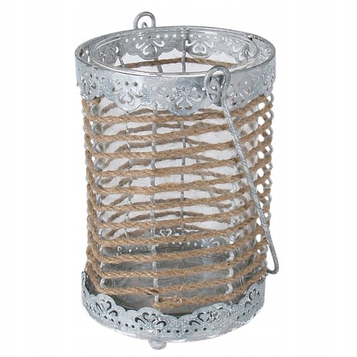 LAMPION LATARNIA LATARENKA NA ŚWIECZKĘ sznurek