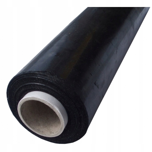 

Folia Stretch Czarna 3,0 Kg Dużo Foli Mocna