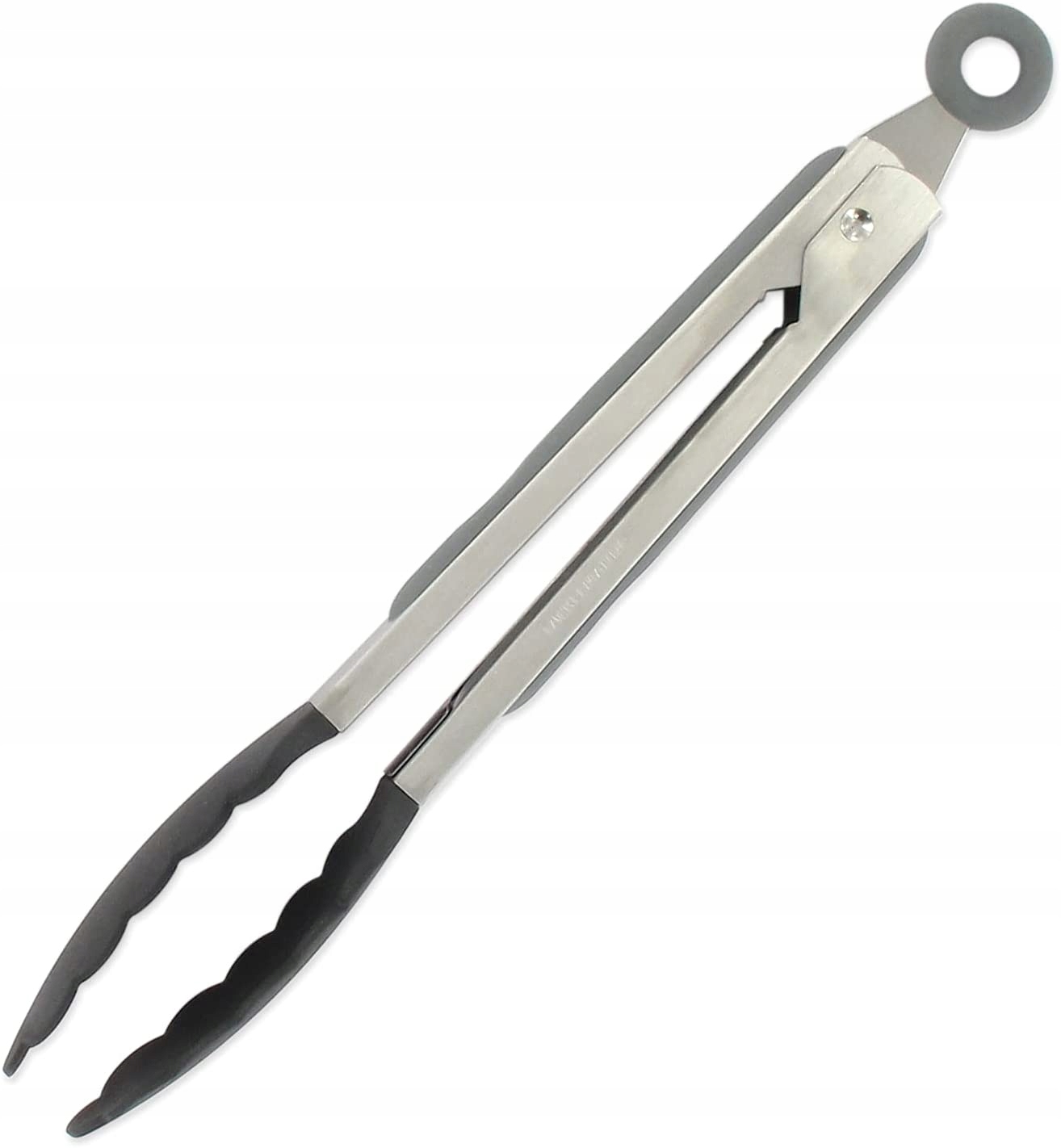 SZCZYPCE KUCHENNE SILIKONOWE DO GRILLA MIĘSA STAL