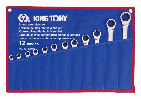 King-tony Očkoploché Kľúče S Hrkálkou 12KS