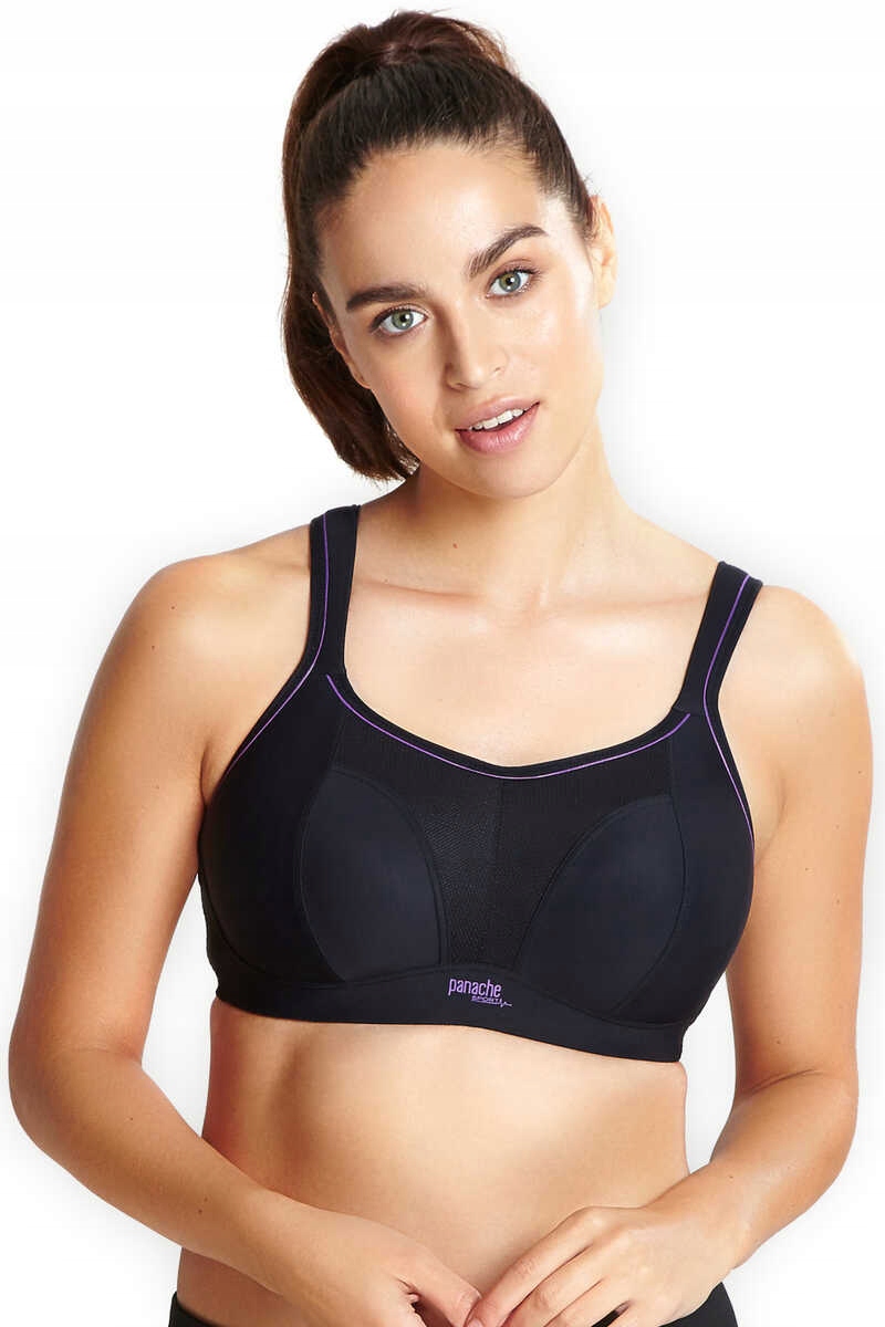 Panache Biustonosz sportowy 7341 czarny 90F